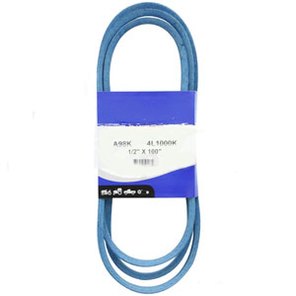 V-Belt - 1/2" x 100" Fits John Deere Replaces A98K Made with Aramid