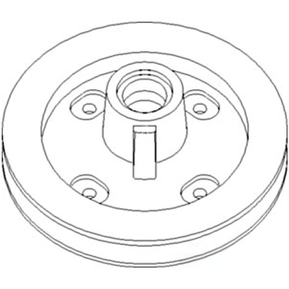 AH173040 Pulley, Slip Clutch; Tailing Elevator