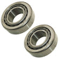 Qty 2: Kingpin Tapered Roller Bearings (Import) Fits John Deere