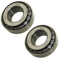 Qty 2: Kingpin Tapered Roller Bearings (Import) Fits John Deere