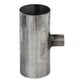 A-ASPV90-AI 5.5" Straight Pipe w/ 90ï¿½ Barb