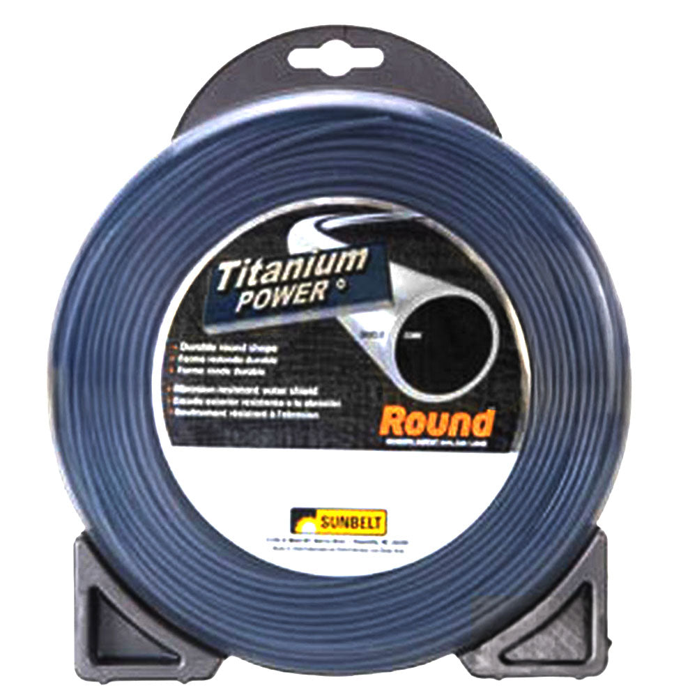 B131095 Titanium Power Trimmer Line, .095" round