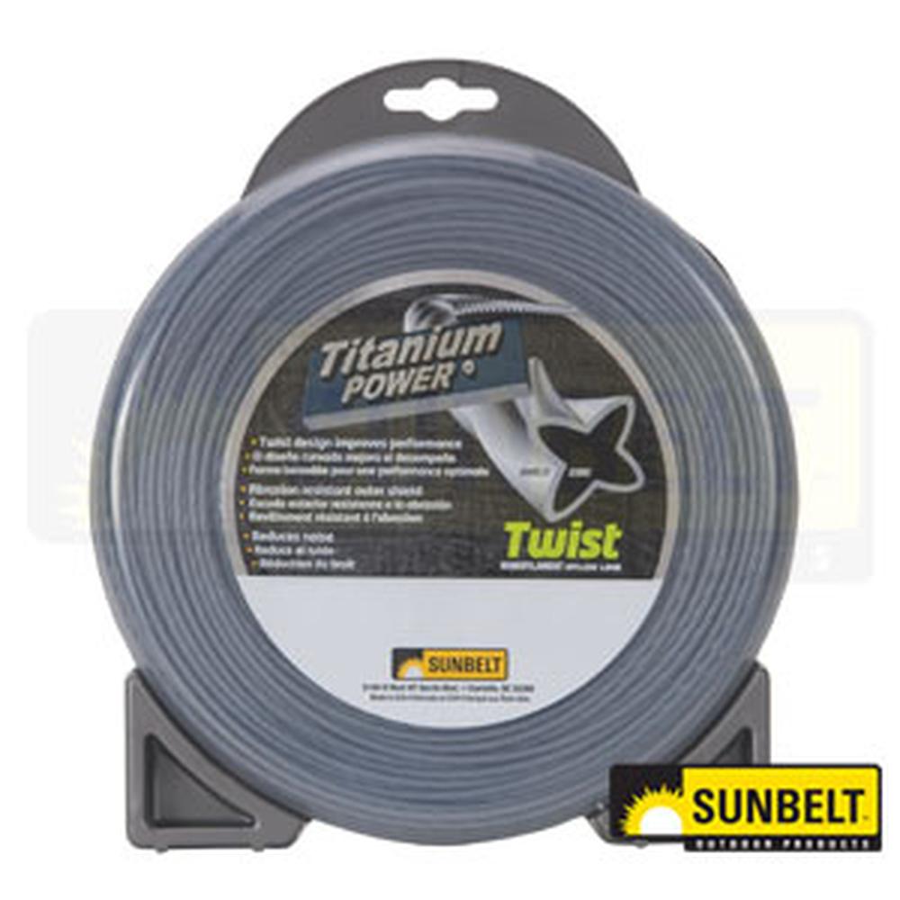 B152105 Titanium Power Trimmer Line, .105" twist