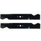 Set of (2) Mower Blade 21-3/16" X 3/4" Fits Cub Cadet 42" Cut Deck