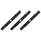 Set of 3 Heavy Duty Predator Blade Fits Kubota ZD1211 ZD1511 72" K5975-34360