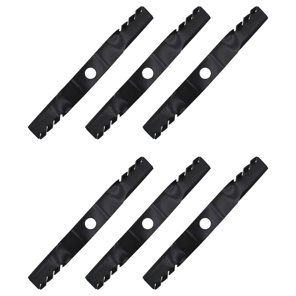 Qty 6: Mower Blades Fits Kubota Replaces K5955-34360