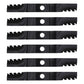 Qty 6: Mower Blades Fits Kubota Replaces K5955-34360