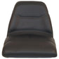 Michigan Style Black Seat w/ Slide Track Fits Bobcat Fits Case Fits Ford Fi