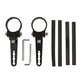 2 PK Bar Clamp W/ Slot Fixing 1.75" For Roll Bar Roof LED Light Bar