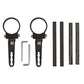2 PK Bar Clamp W/ Slot Fixing 2" For Roll Bar Roof LED Light Bar