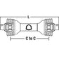 A-BP612100202-AI Driveline; W/ 1 3/8" 21 Spline QD Yokes