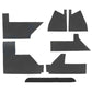 Cab Foam Kit less Headliner Black Fits John Deere 4030 4430 4230 4630