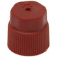 A-CP0132-AI 16mm Red R-134a High Side Valve Port Cap OEM & Aftermarket (5 Pack)
