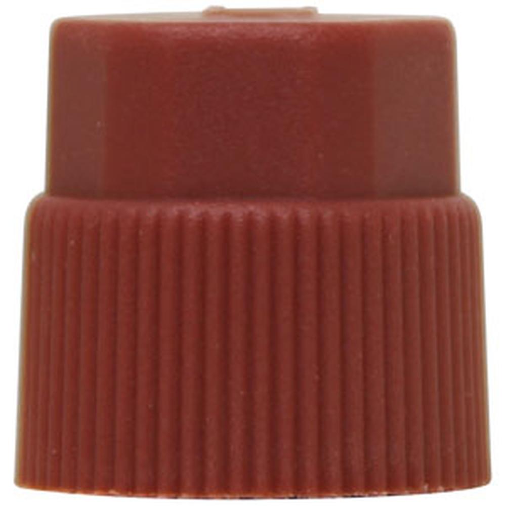A-CP0138-AI 16mm Red R-134a High Side Valve Port Cap J.R.A. Type (10 Pack)