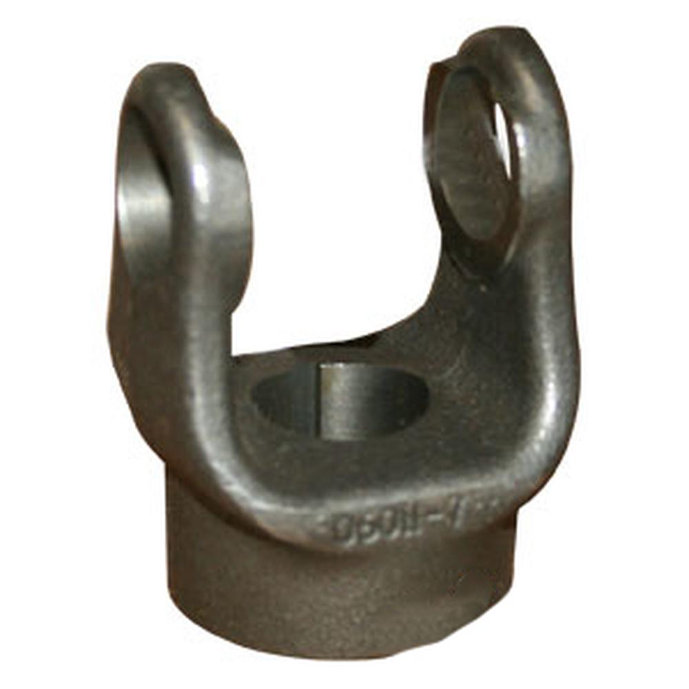 A-D108016-AI Implement Yoke, Round Bore 1" w/ 3/16" Keyway & Set Screw