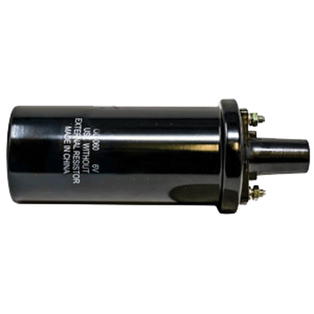 A-D4PE12029AA-AI Ignition Coil- 6 Volt or 12 Volt W/ Resistor