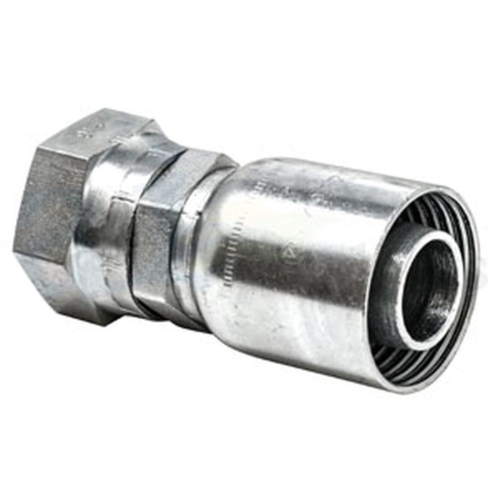 A-FFX-16-16-AI (HC-FFX) Female Seal Lok - Swivel - Straight - Short