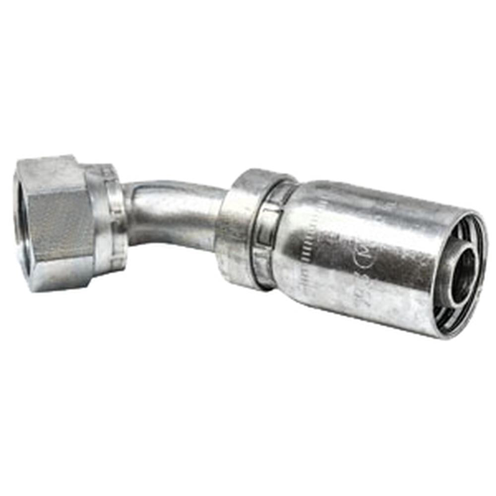 A-FFX45-10-10-AI (HC-FFX45) Female Seal Lok - Swivel - 45ï¿½ Elbow