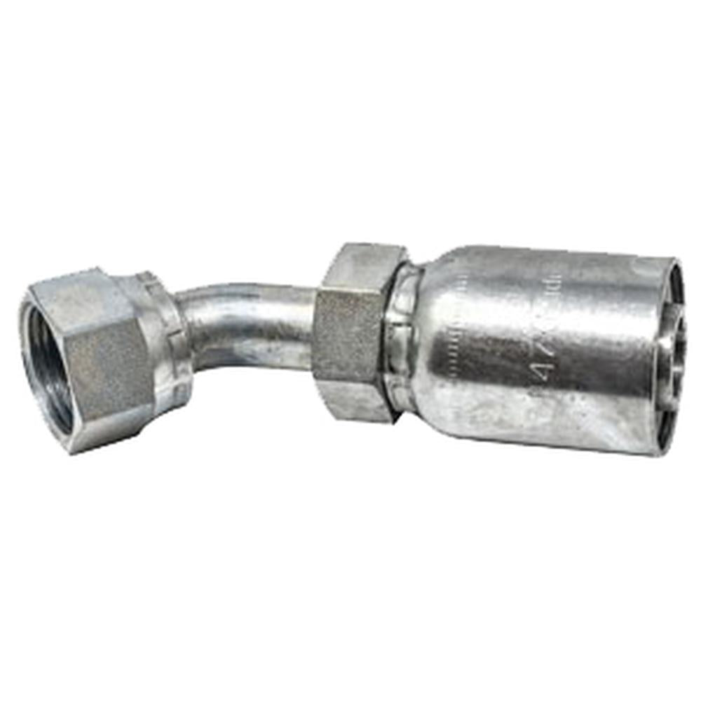A-FFX45-12-10-AI (HC-FFX45) Female Seal Lok - Swivel - 45ï¿½ Elbow