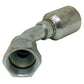 Female JIC 37 Degree - Swivel - 45 Degree Elbow Hydraulic Crimp-On Fitting