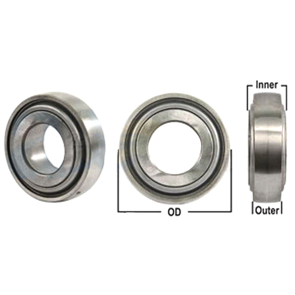Spherical Round Bore Disc Bearing GW211PPB13 Bore: 1.785" Outer Ring Width: .984