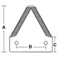 A-412-001-AI Chrome 11ga Top Serrated (CTSK)