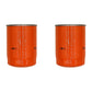 (2 Pk) Fuel Filters 16631-43560 Fits Kubota SVL75 SVL75-2 SVL75-2C SVL75C SVL90