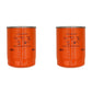 (2 Pk) Fuel Filters 16631-43560 Fits Kubota SVL75 SVL75-2 SVL75-2C SVL75C SVL90