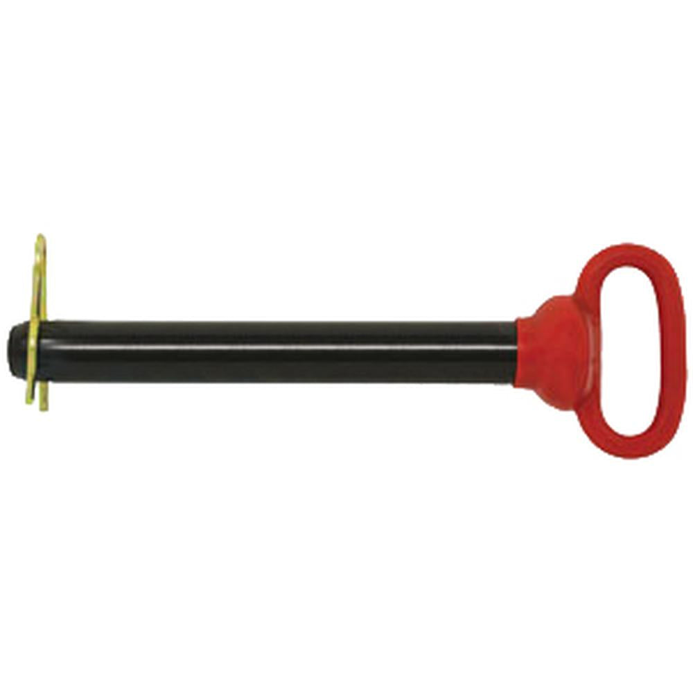 A-HP108-AI Hitch Pin, Red Handled 1 1/8" x 8 1/2"
