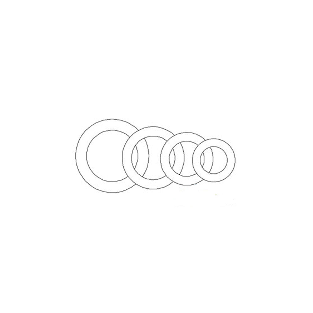 A-MB21-AI Bushing, Machine 1 7/8" X 2 7/8" 14 Ga. (Narrow Rim)