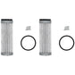(2) MIA881446 Hydro Trans Filters Fits John Deere Zero Turn Mower Z710A Z720A