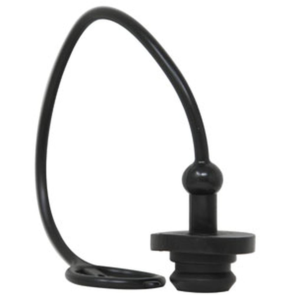 A-P211009-AI One New Replacement Dust Plug, 1/2", Black