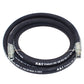 A-PHA2W12192-AI 1/2" Hydraulic Hose Assembly, Rigid x Rigid Male NPT, 192"