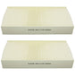 RE187966 Two Cabin Air Filters Fits John Deere Tractors 2204 7185J 7195J 7200J