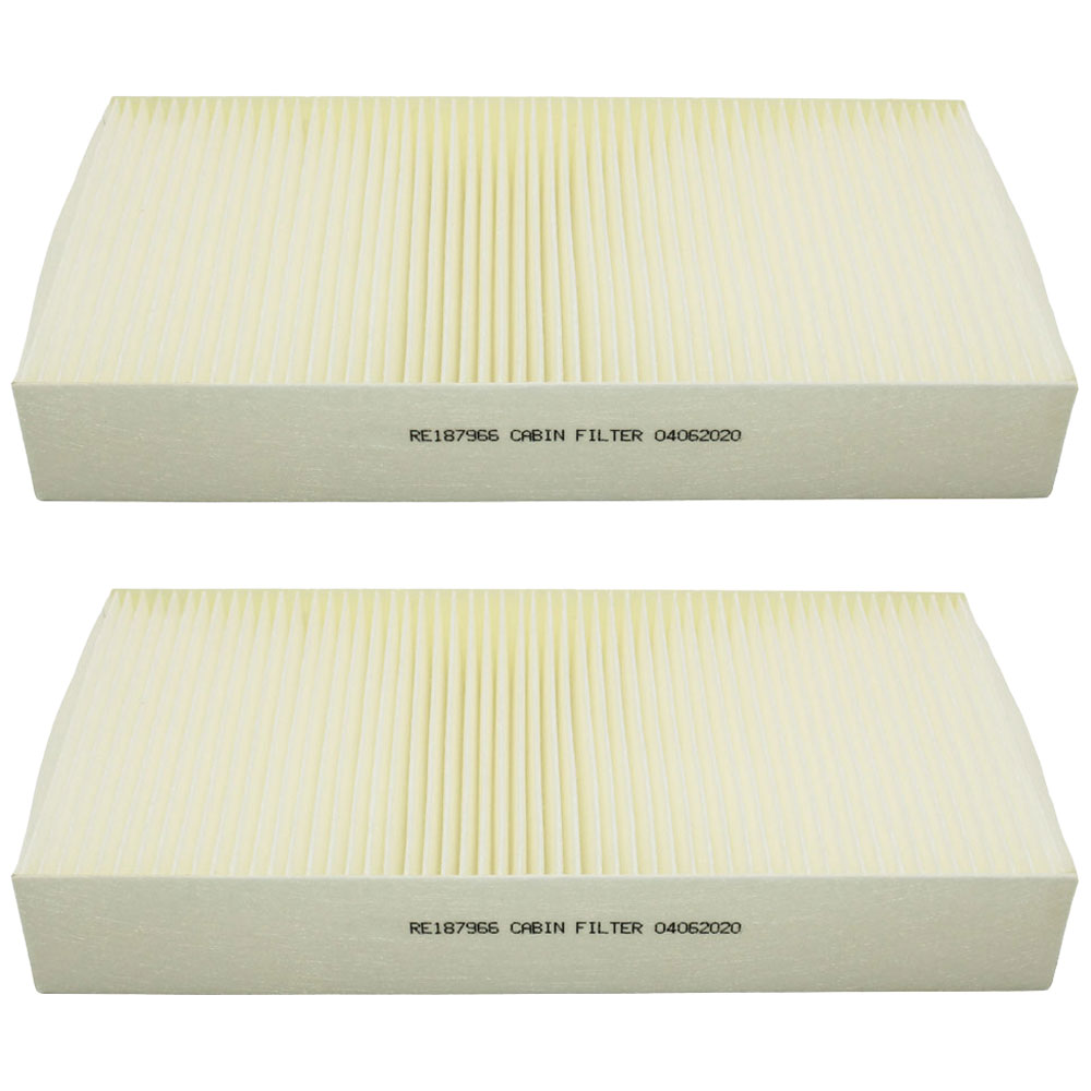 RE187966 Two Cabin Air Filters Fits John Deere Tractors 2204 7185J 7195J 7200J