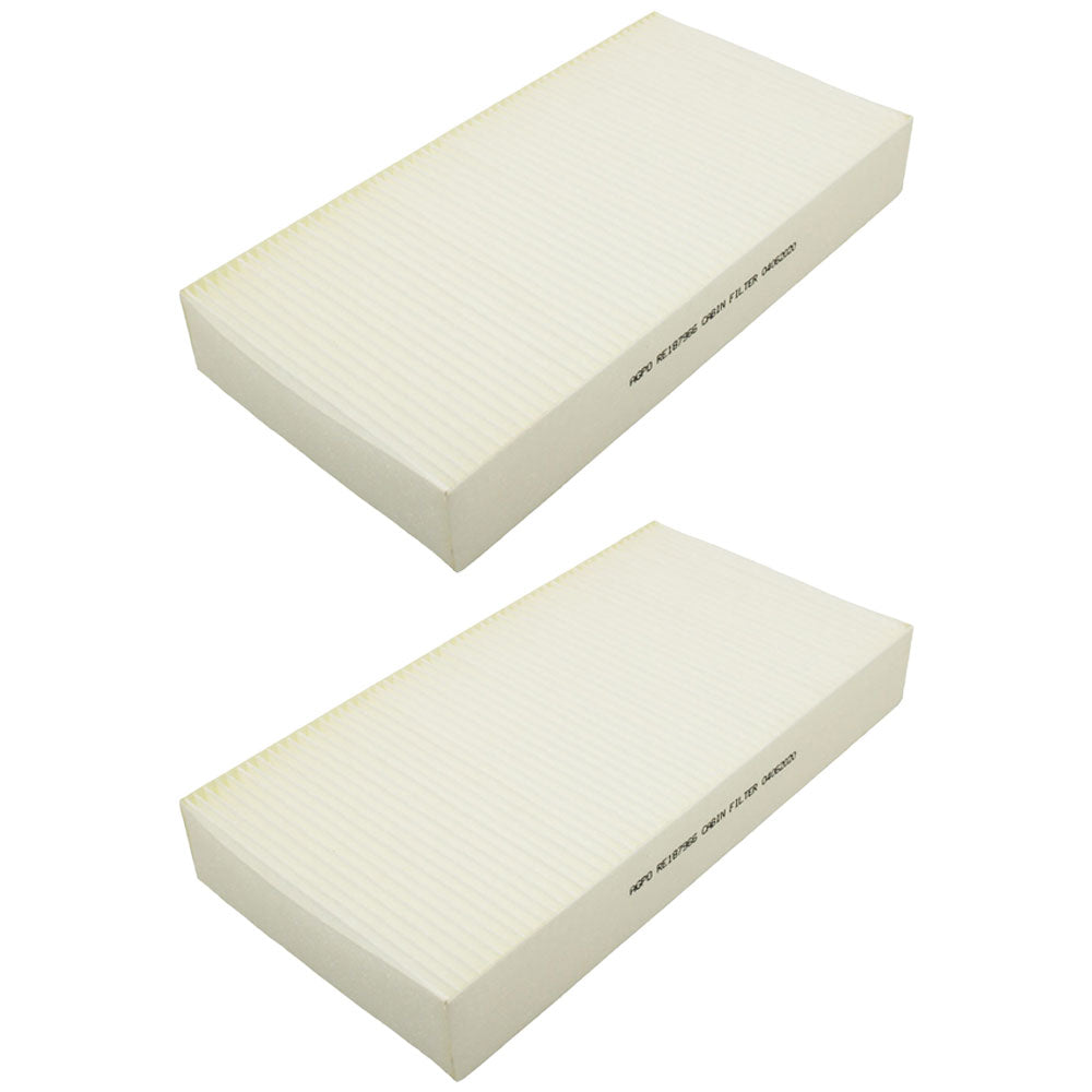 RE187966 Two Cabin Air Filters Fits John Deere Tractors 2204 7185J 7195J 7200J