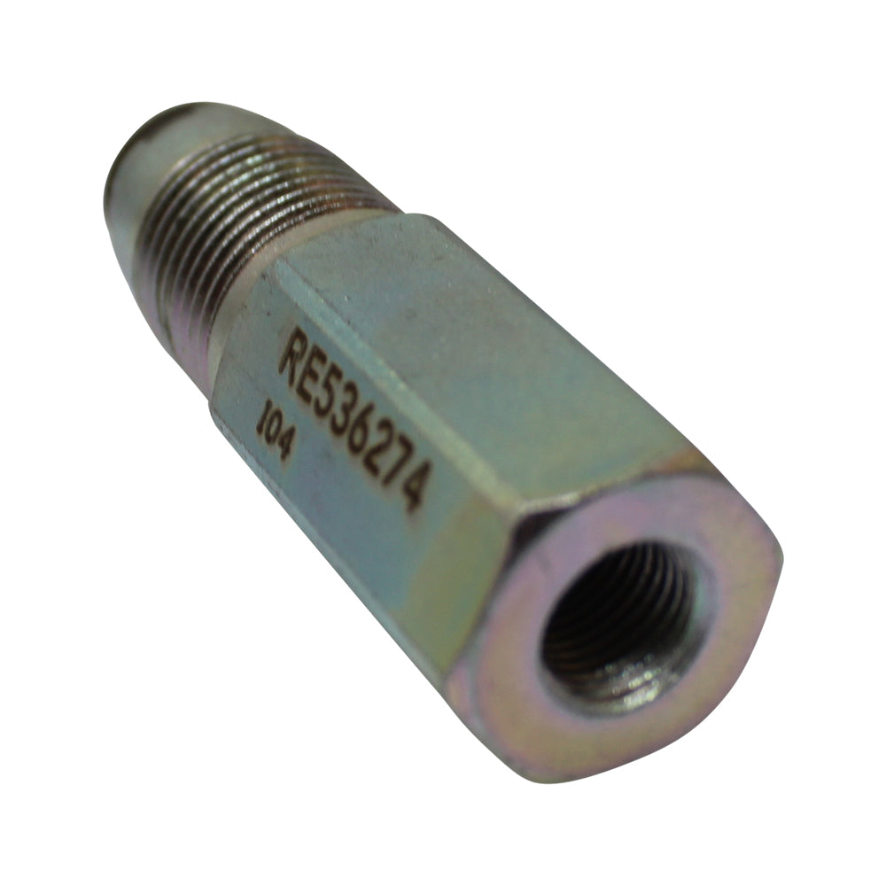 Rail Fuel Injection Pressure Relief Valve Fits John Deere Replaces RE536274