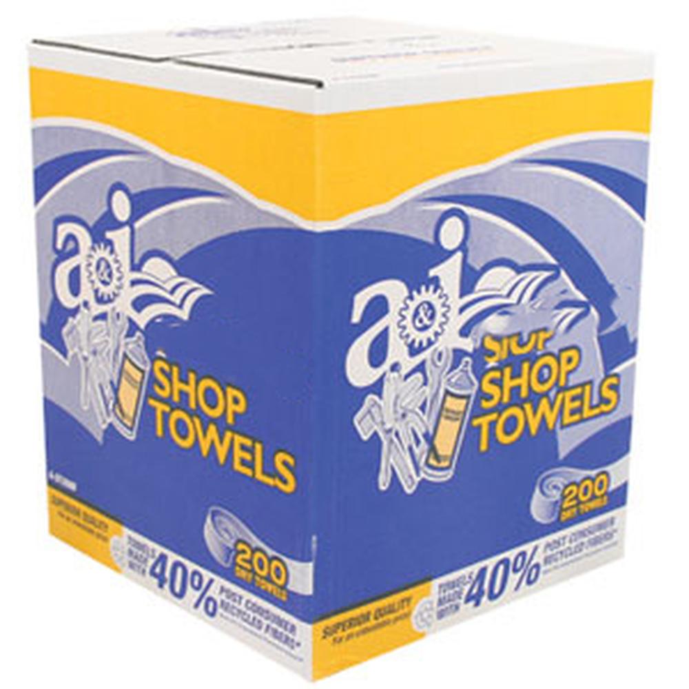 A-ST200B-6-AI Shop Towel, 10
