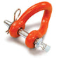 Twisted Clevis TC110 with Pin 1" Diameter Fits John Deere PM18295