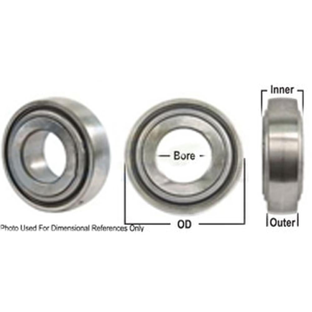 A-W210PPB5-P-AI Disc Bearing; Spherical, Round Bore, Pre-Lube