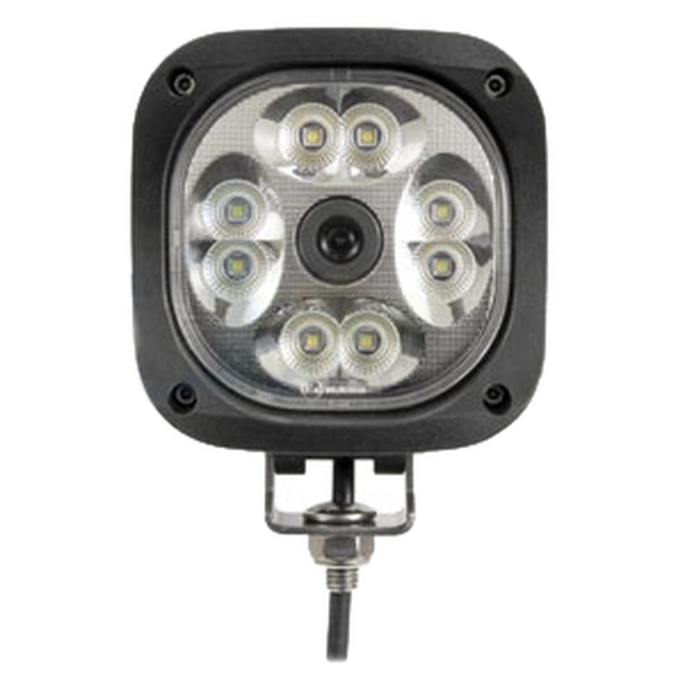 A-WL89CC-AI Work Lamp W/ Camera, LED, Flood, Square