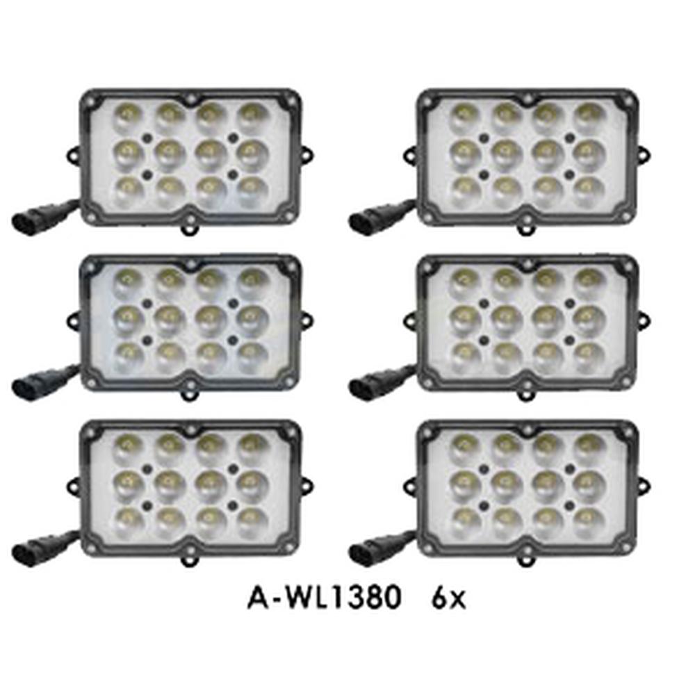 A-WL9000KT-AI Light Kit, LED, 6 Lights