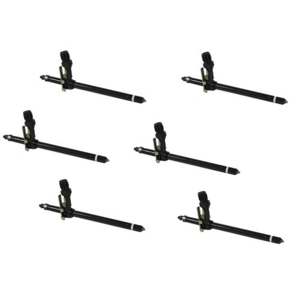 (6 Pk) Fuel Injector Fits Case Crawler 1450B 1450 1150B 1150C A138322 A58694