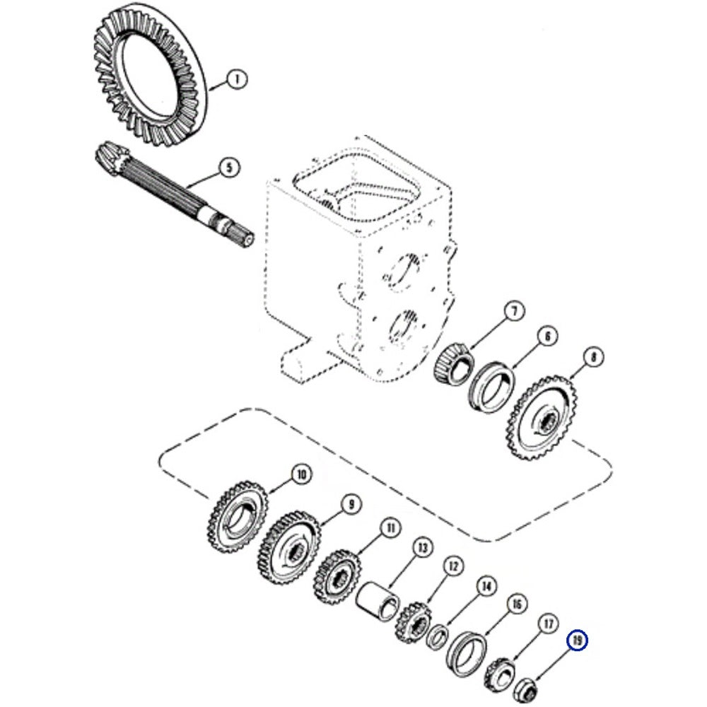 Nut(s) Fits Case/International Harvester Replaces A156260