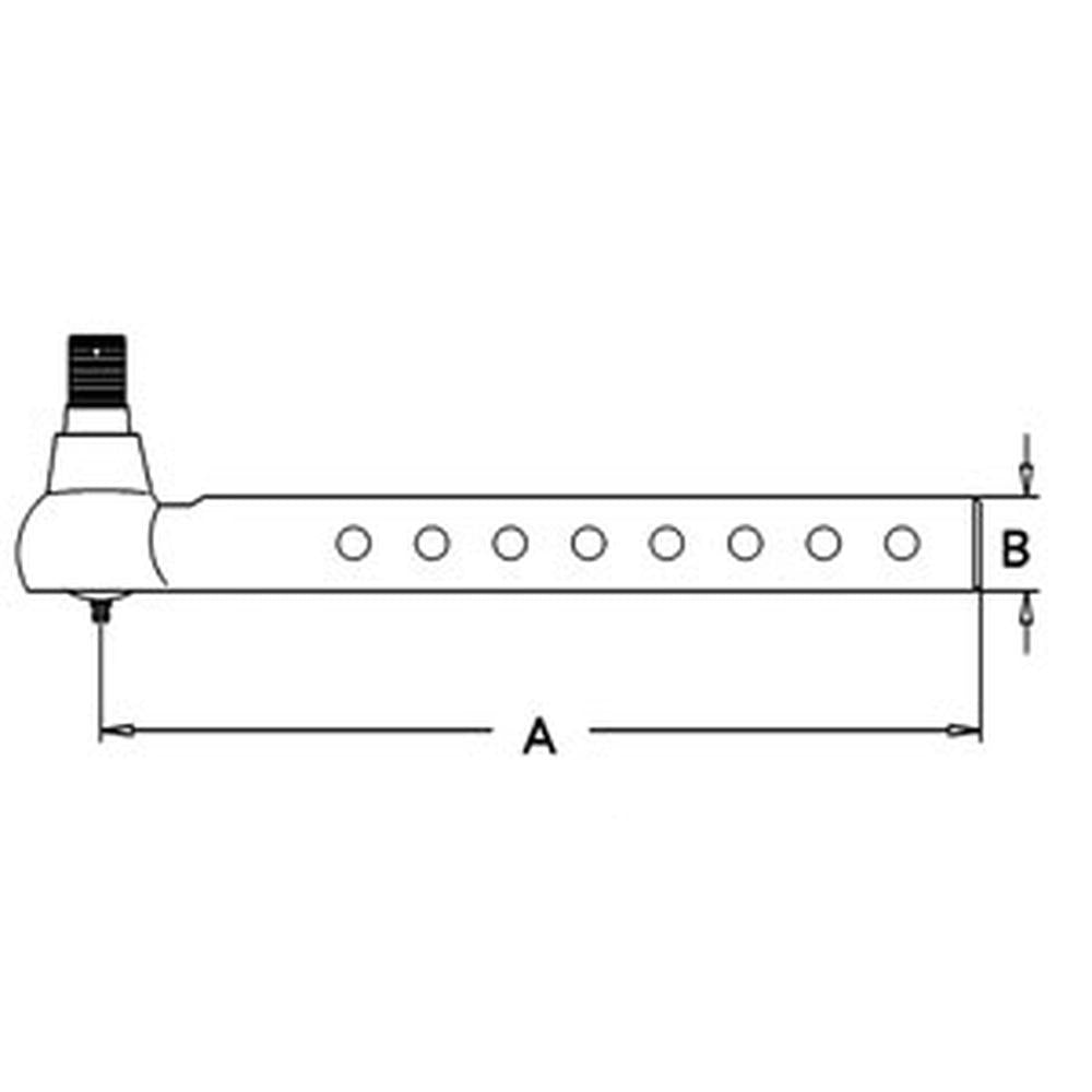 A160197 Tie Rod Fits Case 2090 2094 2290 2294 2390 2394 2590 2594 Tractors