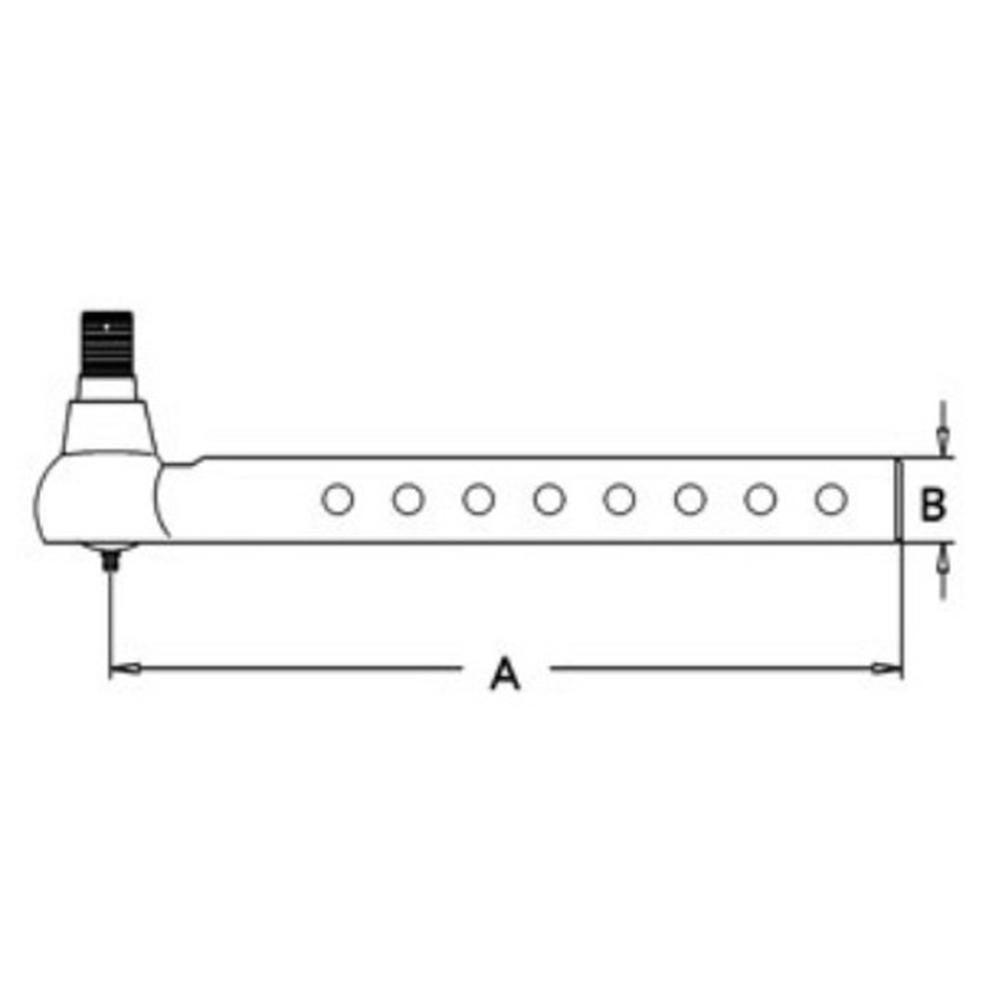 A160197 Tie Rod Fits Case 2090 2094 2290 2294 2390 2394 2590 2594 Tractors