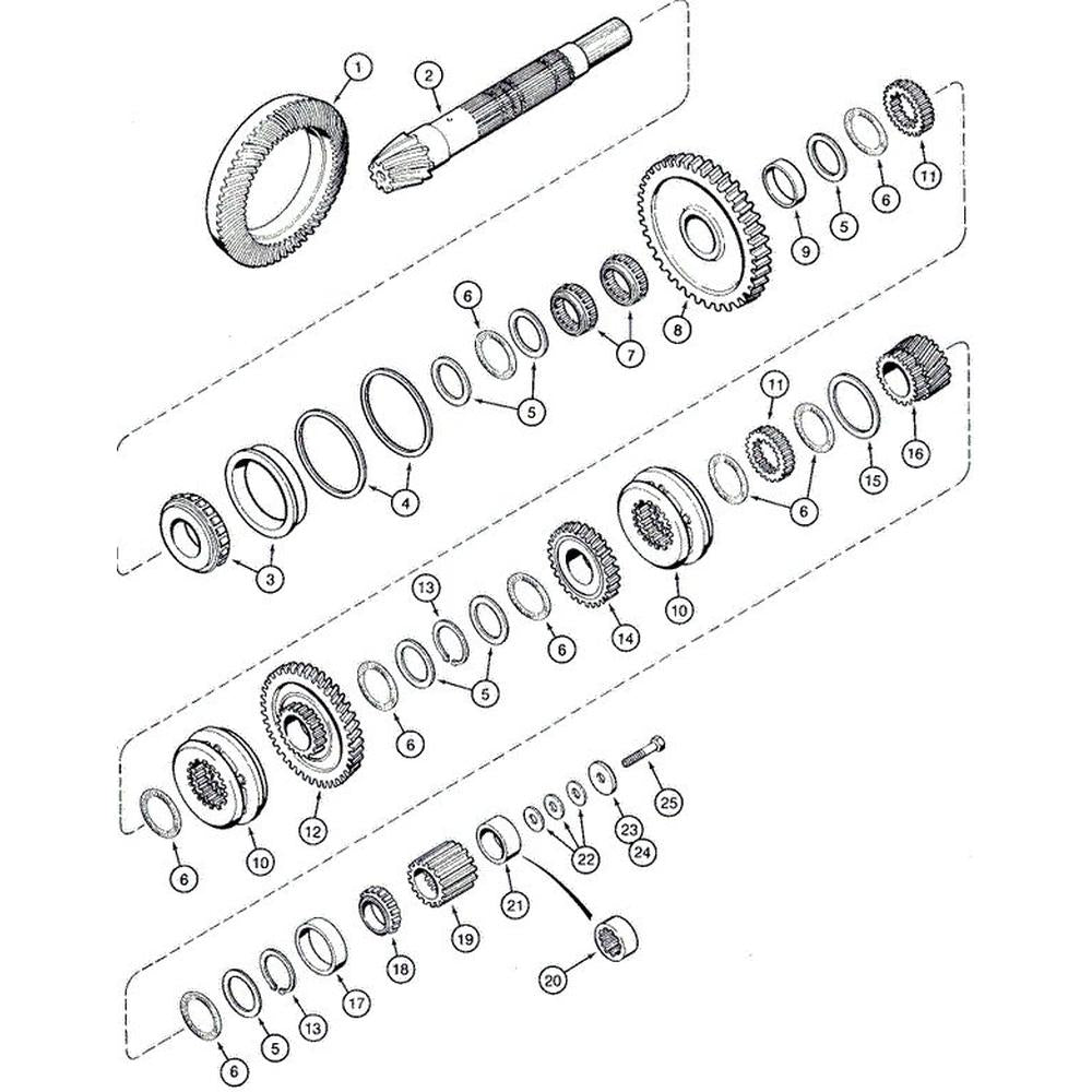 Pinion Gear Fits Case Replaces A190338