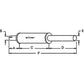 Muffler Fits Case/International Tractor C D DC 400 700 800 A20494