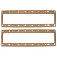 R2174G Radiator Gaskets - Pair Fits John Deere