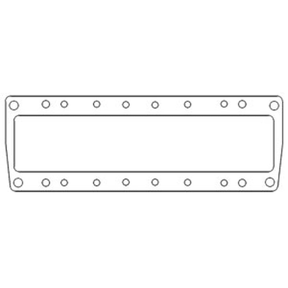 R2174G Radiator Gaskets - Pair Fits John Deere